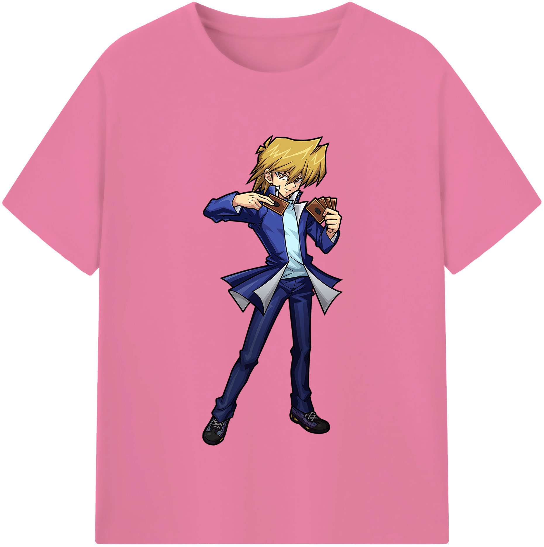 （画像用） 遊☆戯☆王 Yu-Gi-Oh! 綿100％半袖Tシャツ（フロントプリント）